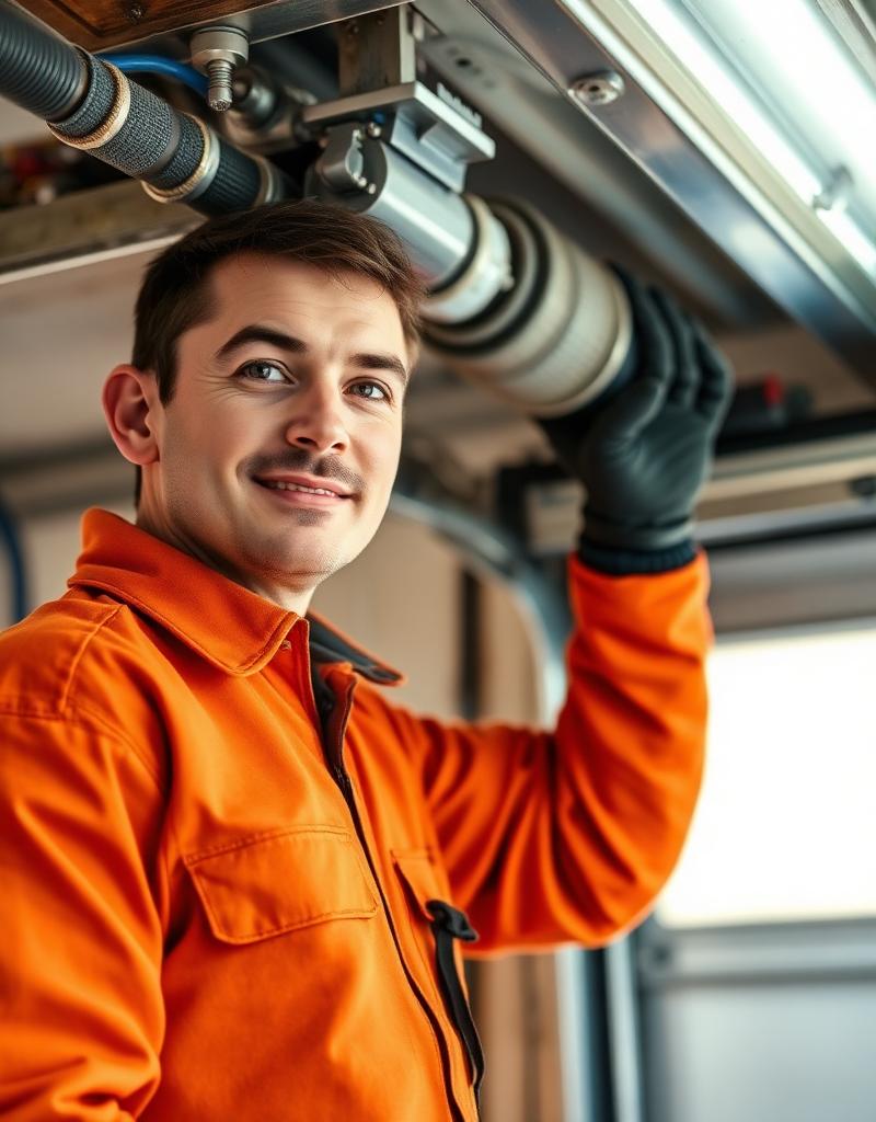 Ford Garage Doors certified technician at work